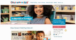 Desktop Screenshot of onceuponachilddeptford.com